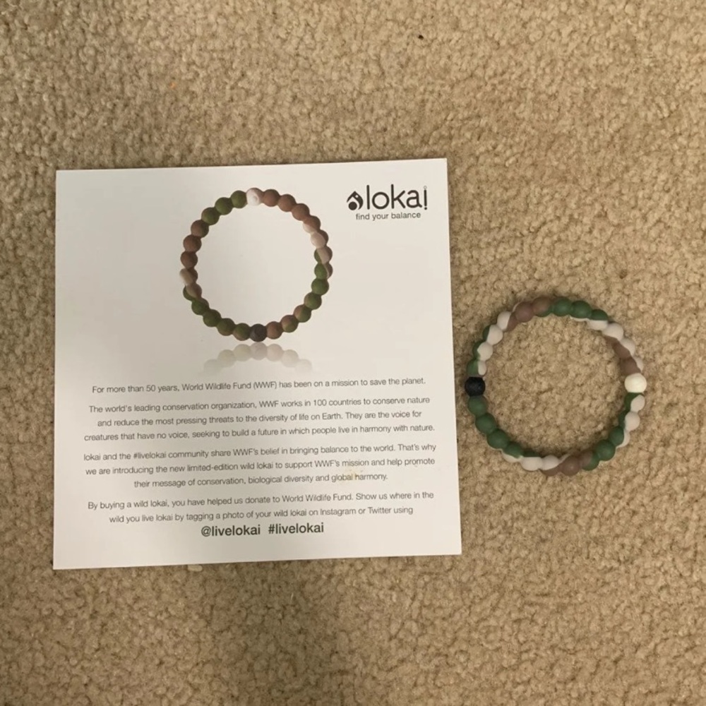 Camo WWF Lokai Bracelet